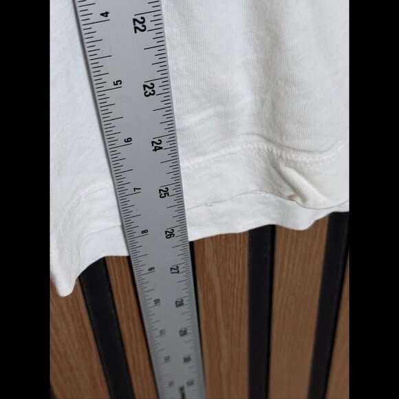 Buck Mason T Shirt Medium Mens White Short Sleeve Crewneck 100% Cotton Tee - Picture 4 of 7